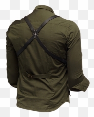 Leather Holster Suspenders - Pocket Png,Suspenders Png