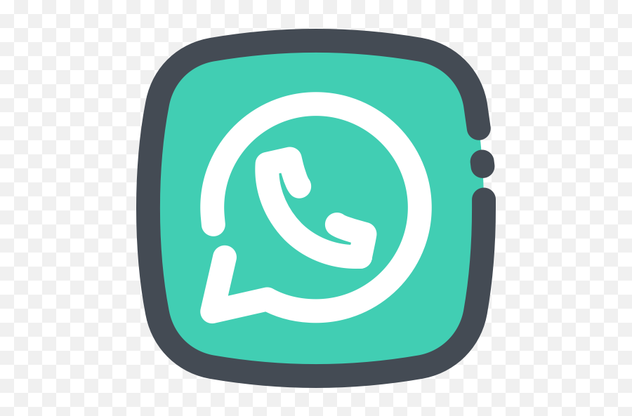 Logo Media Network Social Web Whatsapp Icon - Clip Art Png,Whatsapp Icon Png