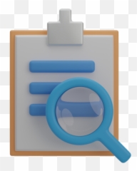 Search File Icon - Download in Colored Outline Style Vertical png