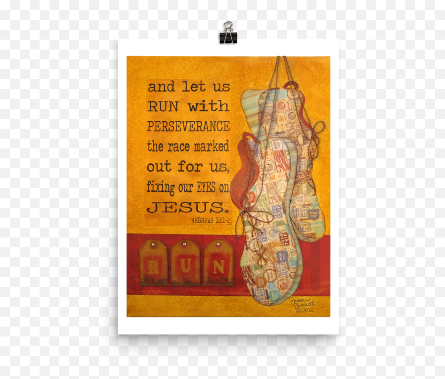 Art Print Jogging Shoes - Poster Png,Shoe Print Png