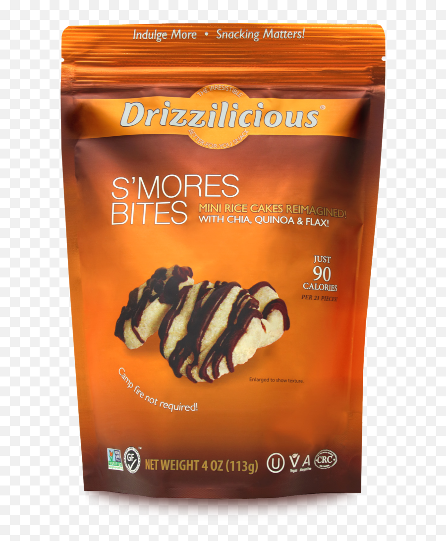 Products - Drizzilicious Drizzilicious S Mores Rice Cakes Png,Smores Icon