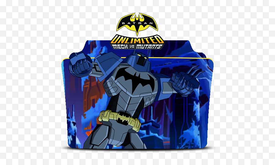 Batman Unlimited Mechs Vs Mutants Folder Icon - Designbust Batman Unlimited Mechs Vs Mutants Logo Png,Mutant Icon