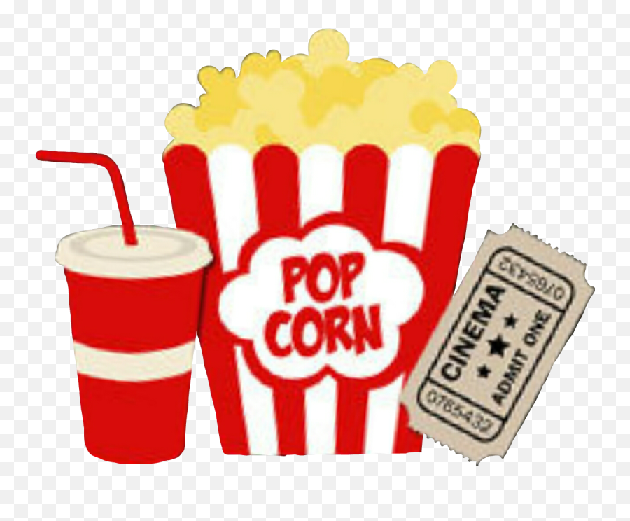 4570book 1080 Uhd Movie Tickets And Popcorn Clipart - Popcorn And Soda Png,Corn Clipart Png