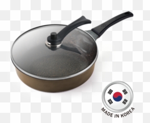 Korean Smokeless Healthy Fry Pan - Frying png