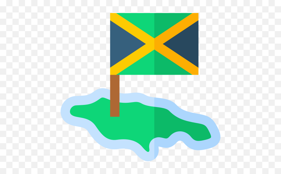 Jamaica Icon From Reggae Pack Style - Flat Download Svg Png,Rasta Icon