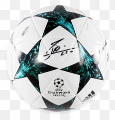 Uefa Champions League Ball Png - Autographed