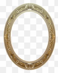 Gold Frame Frames Portrait Painting - Portable Network Graphics png