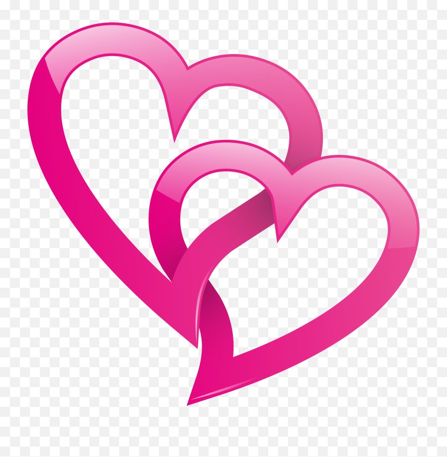 Heart Icon Png Transparent - Double Png Free Images Double Happy Wedding Day Dad And Mom,Transparent Heart Clipart