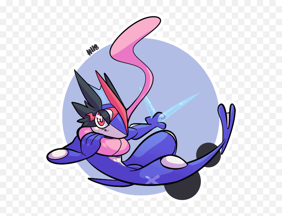 Download Hd Ash Greninja - Greninja Png,Ash Greninja Png