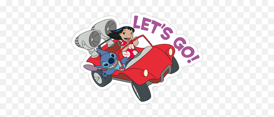 Download Hd Viber Sticker - Cartoon Png,Lilo Png