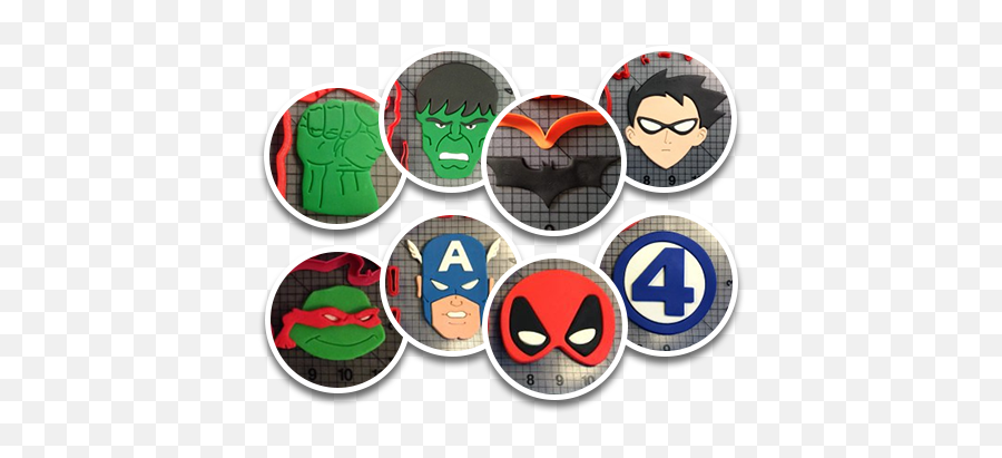 Super Hero Cookie Cutters - Emblem Png,Super Hero Logo