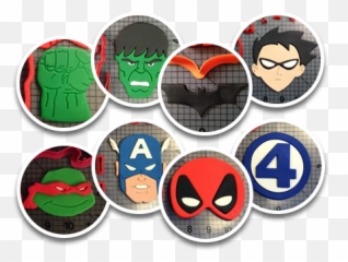 Super Hero Cookie Cutters - Emblem Png,Super Hero Logo