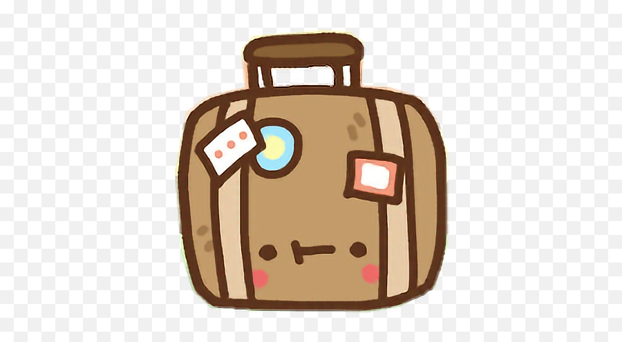Download Clawbert Cute Kawaii Cartoon Suitcase Luggage - Cute Suitcase  Clipart Png,Luggage Png - free transparent png images 