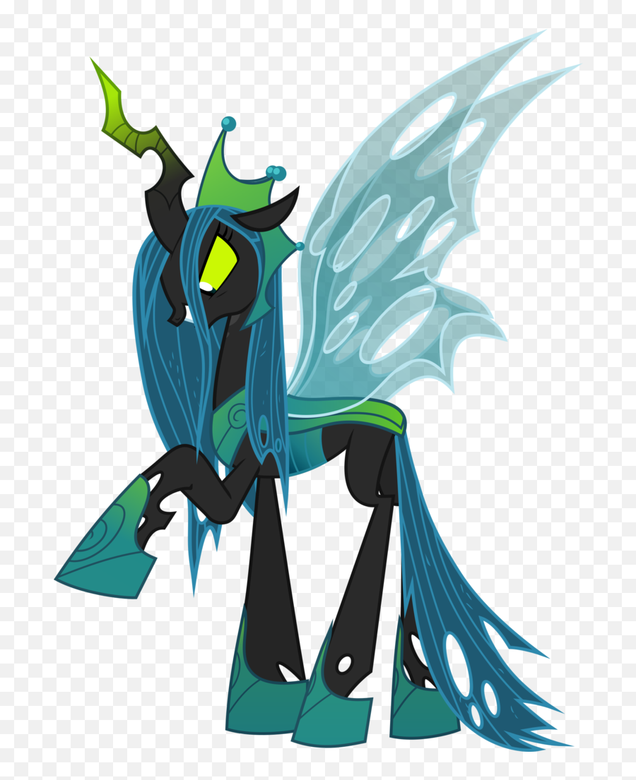 2200375 - Artistfrownfactory Changeling Changeling Queen Illustration Png,Queen Crown Transparent Background