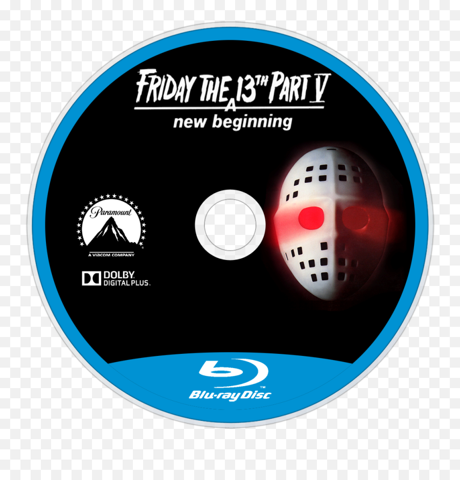 Friday The 13th Part V A New Beginning Movie Fanart - Friday The 13th Blu Ray Disc Png,Friday The 13th Logo Png