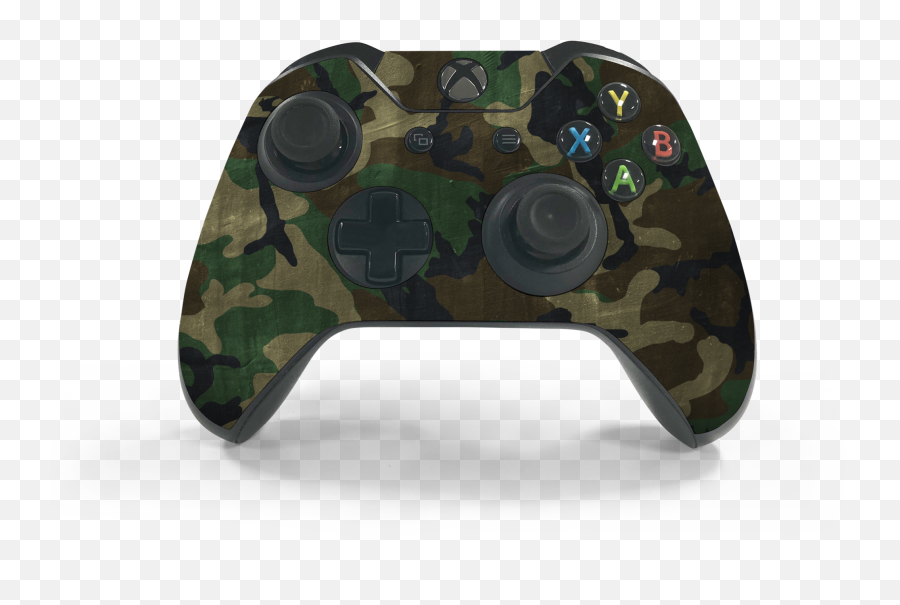 Xbox One Controller Woodland Camo Decal Kit - Game Controller Png,Xbox 360 Controller Png