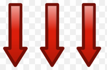 Arrow Down Hi - Three Arrows Pointing png