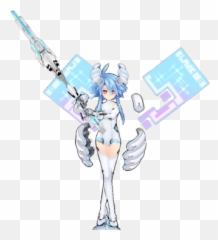 White Heart - Hyperdimension Neptunia Re Birth1 White Heart Png,White Heart Transparent