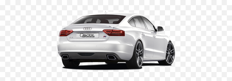 White Audi Png Image - Car Back Png Files,Car Rear Png