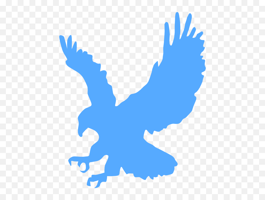 Download How To Set Use Blue Eagle Svg Vector Png Image With - Eagle Clip Art,Eagle Silhouette Png