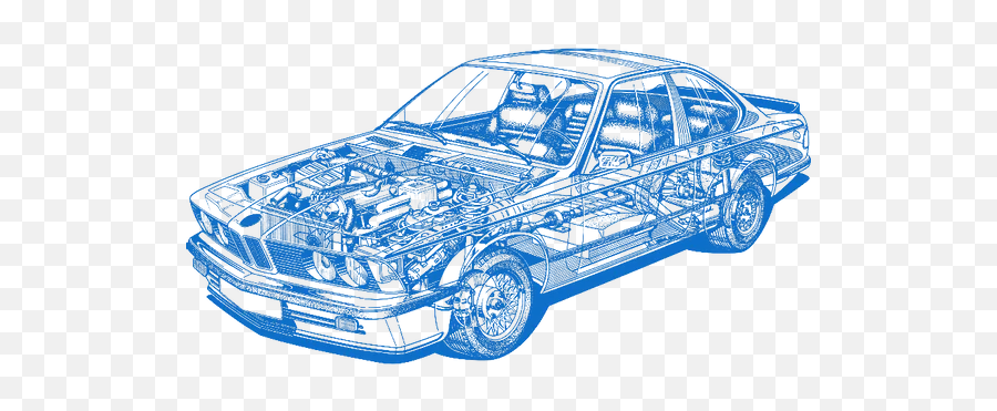 European Auto Repair Empower Automotive United States - Bmw 635 Csi Cutaway Png,Luxury Car Png