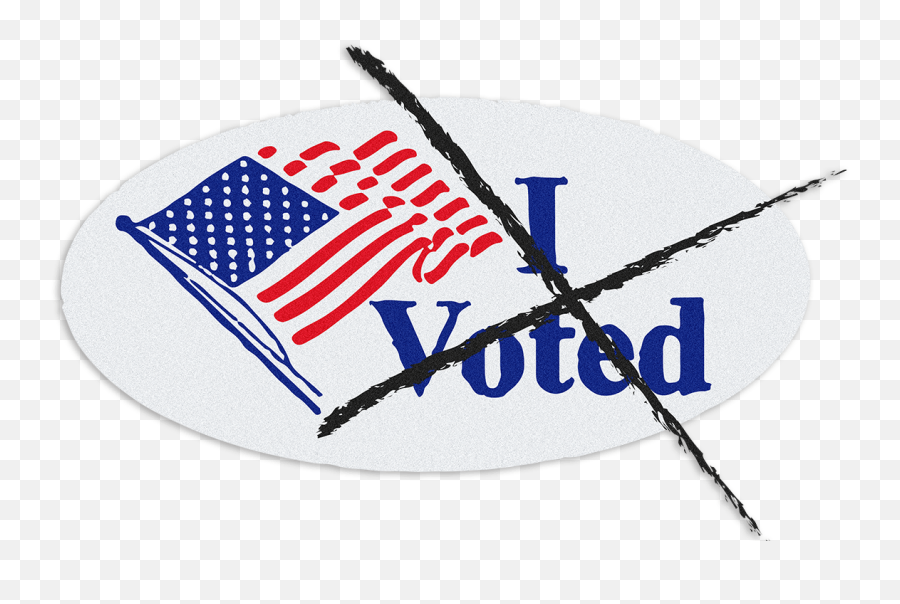 Download Hd One Person No Vote - Texas I Voted Sticker Transparent I Voted Sticker Png,Vote Transparent Background