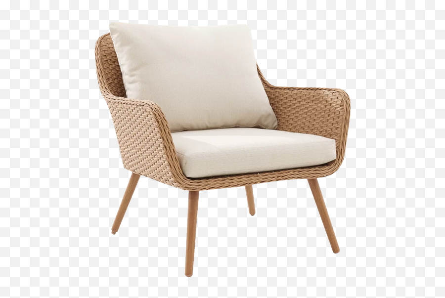 Machen Outdoor Patio Chair With Cushions Set Of 2 - Outdoor Patio Chairs Png,Lawn Chair Png