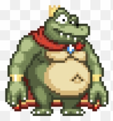 Pixilart - King K Rool By Lewieiv King K Rool Pixel Art Png,King K Rool Png