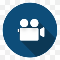 Download Video Camera Icon Blue2 - Codrops Logo PNG Image Transparent Linkedin Circle