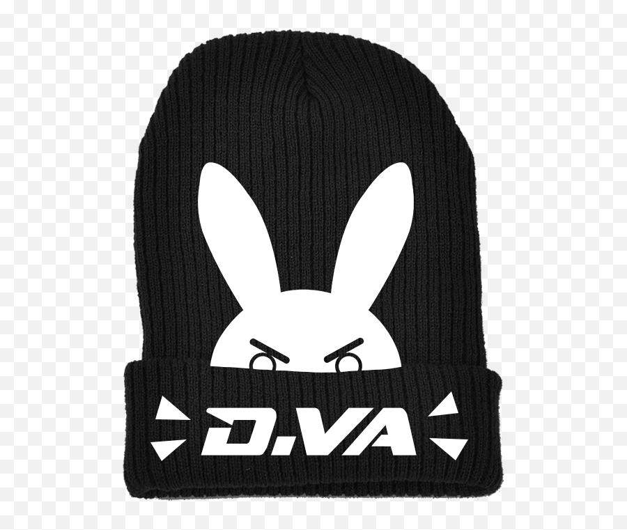 Overwatch Pullover Knitted Cap - Toque Png,Overwatch Dva Logo