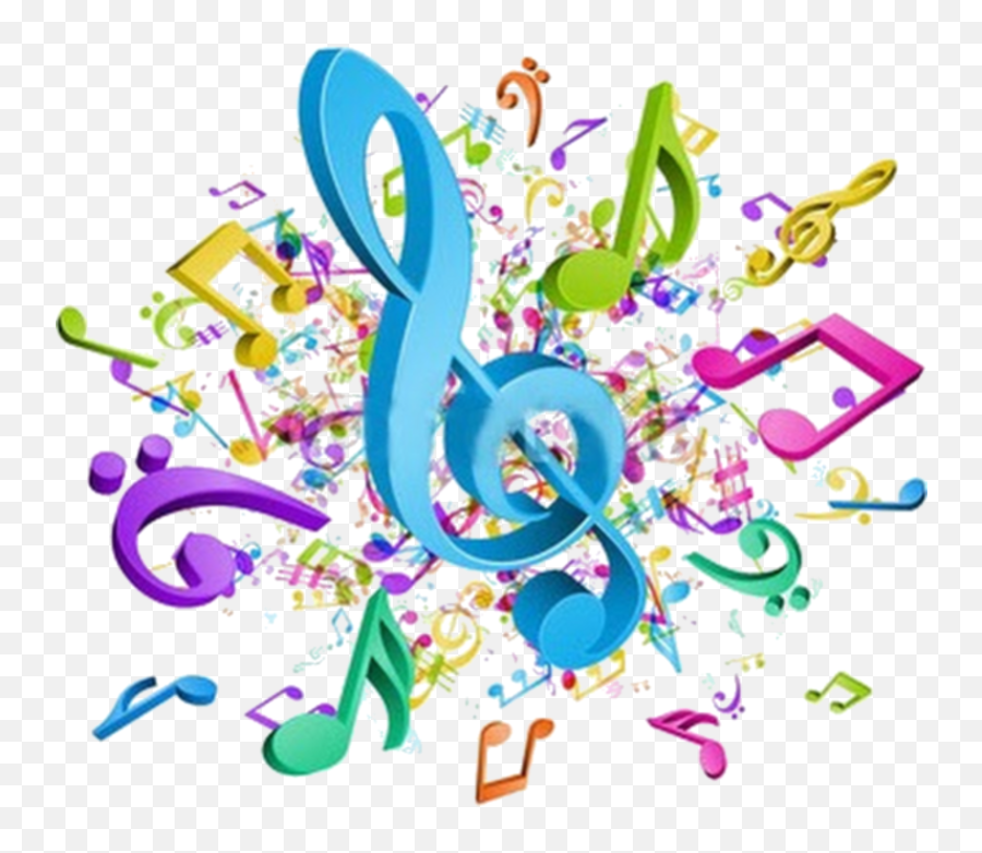 Colorful Musical Notes In 2020 Music Wall Art - Come Join The Choir Png,Colorful Musical Notes Png