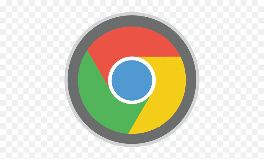 Grey Google Chrome Icon Png Logo - Haagen Dazs Loves Honey Bees,Chrome Logo Transparent