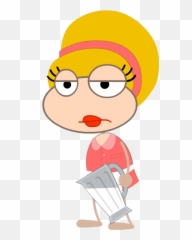 Flo The Waitress - Poptropica Wiki Poptropica Characters With Buns Png,Waitress Png