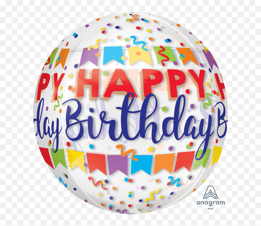 Happy Birthday Bash Orbz - Happy Birthday Round Banner Png,Birthday Bash Png