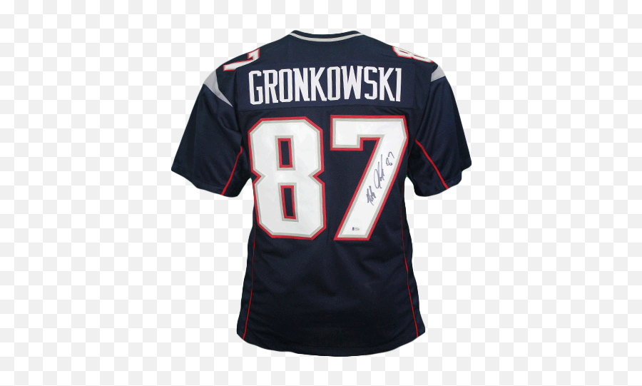 Rob Gronkowski Autographed Pro Style - Short Sleeve Png,Rob Gronkowski Png