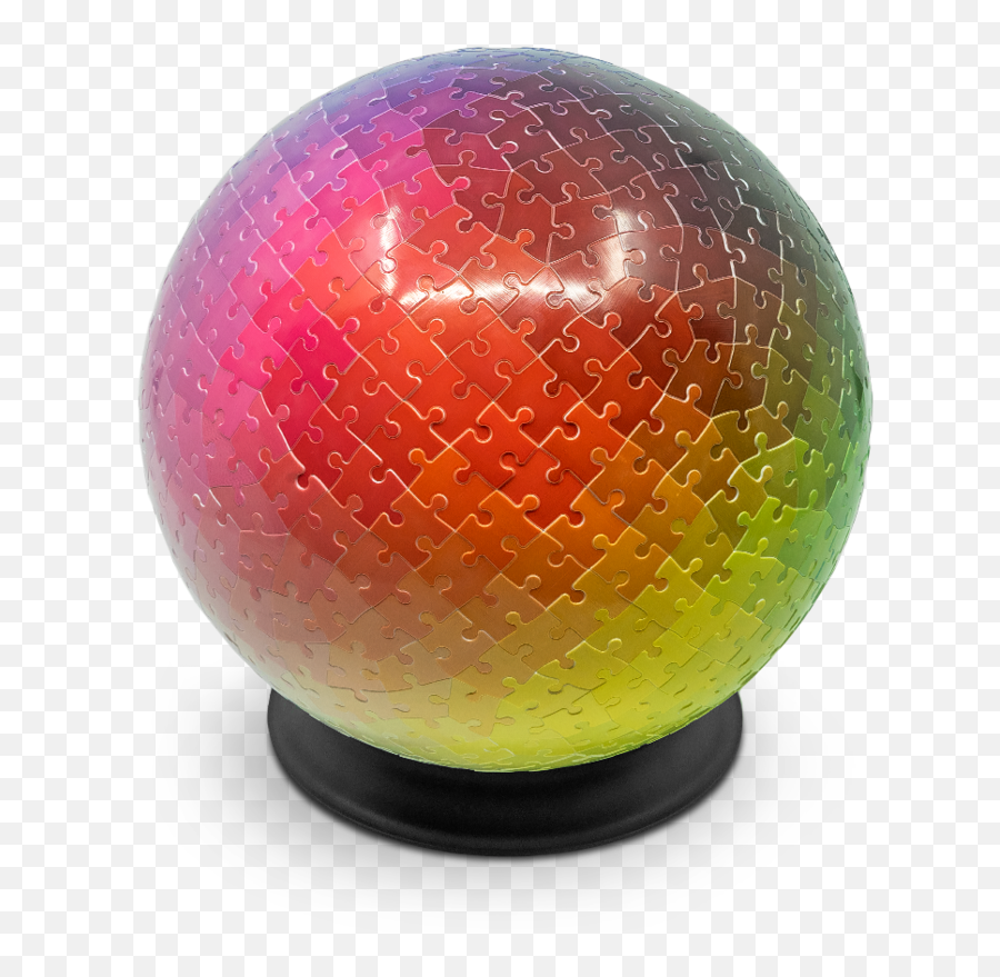 540 Colors 3d Sphere Puzzle - 3d Rainbow Sphere Puzzle Png,3d Sphere Png