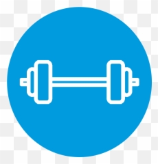 Age Well Fitness - Gym Icon Png White