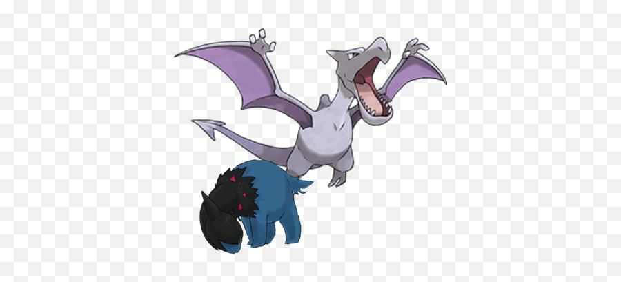 Reeves The Deino And Thread Adopted Aerodactyl - Pokemon Aerodactyl Png,Aerodactyl Png