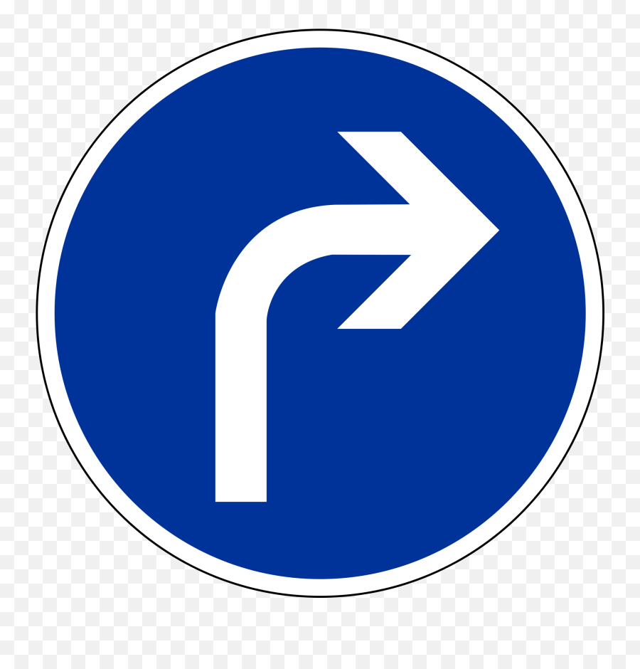 Road Sign With The Arrow Pointing To Right - Parking Png,Arrow Pointing Right Png