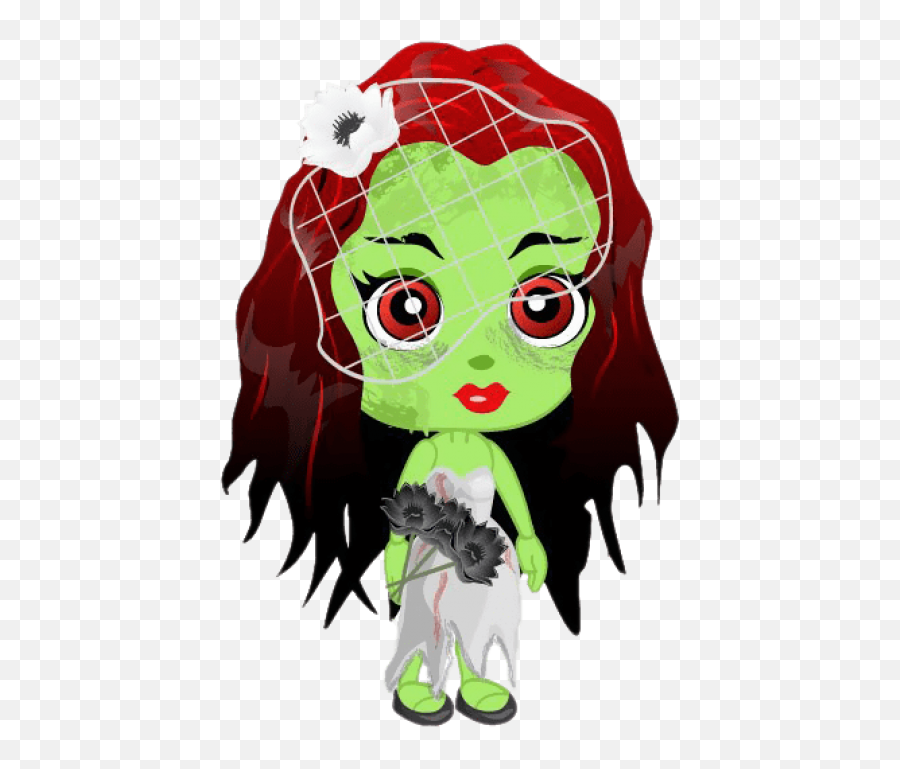 Free Png Zombie Girl Images Transparent Clipart - Full Halloween Girl Zombie Clipart,Zombie Transparent