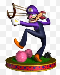 Waluigi Berry Basket Minigame - Mario Party 5 Nintendo Mario Party 5 Boo Png,Waluigi Transparent