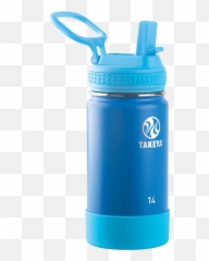 Takeya Actives Kids Stainless Steel Water Bottle Wstraw - Pink png