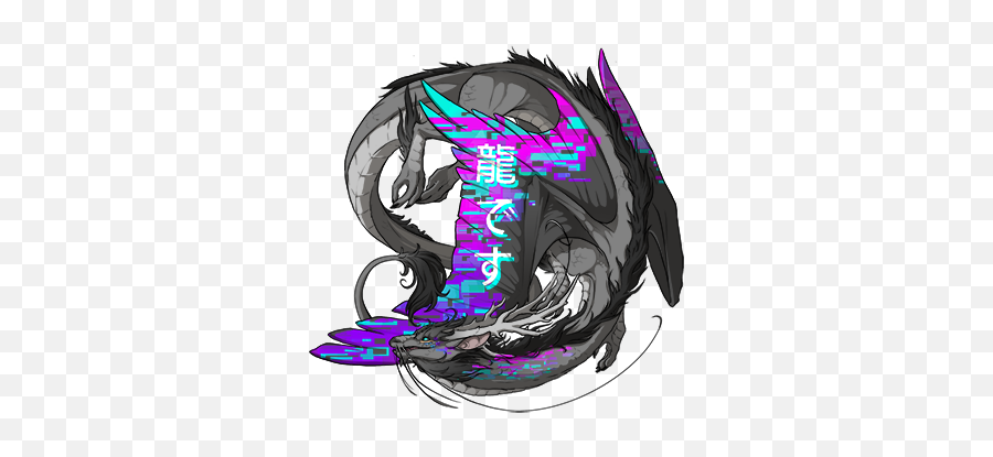 Ic Vaporwave Imp Skins And Accents Flight Rising - Lightning Dragon Flight Rising Png,Vapor Wave Png