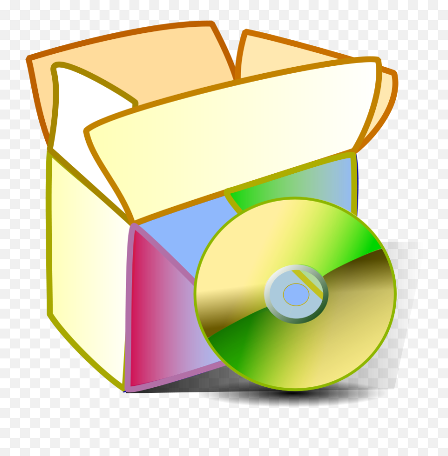 Free Dvd Cliparts Download Png Images - Colorful Box Clipart Png,Dvd Video Icon
