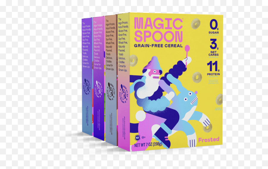 Keto Gifts Holiday Gift Guide 2021 With 100 Ideas - Magic Spoon Cereal Flavors Png,Holiday Icon Stocking Holder