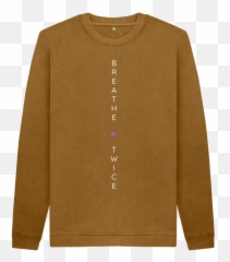 Menu0027s Breathe Twice Vertical Light Crew Neck - Every Nation Church Clothing png