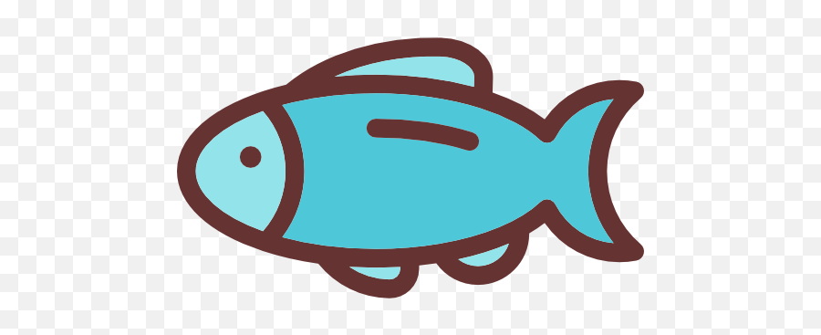 Fish Flat Icon - Ocean Pictures 128x128 Pixels Png,Red Fish Icon