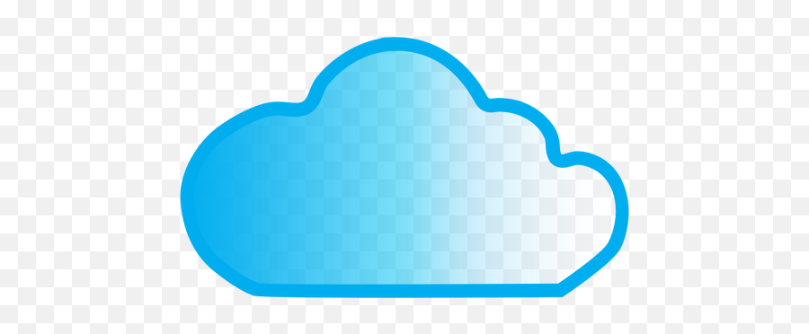 Cloud Icon Public Domain Vectors - Bulut Png Çizimi Resmi,Hybrid Cloud Icon