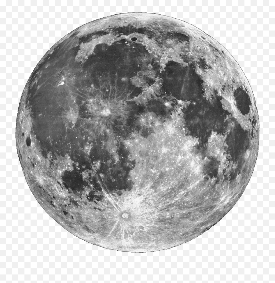 Moon Transparent - Clipart Full Moon Png,Full Moon Transparent Background