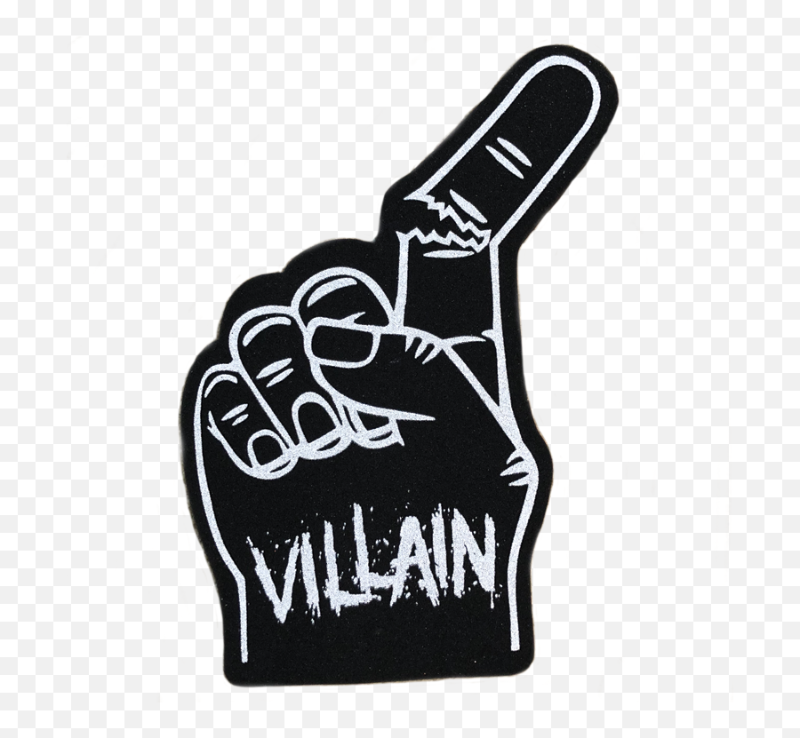 Marty Foam Finger - Marty Scurll Villain Logo Png,Foam Finger Png